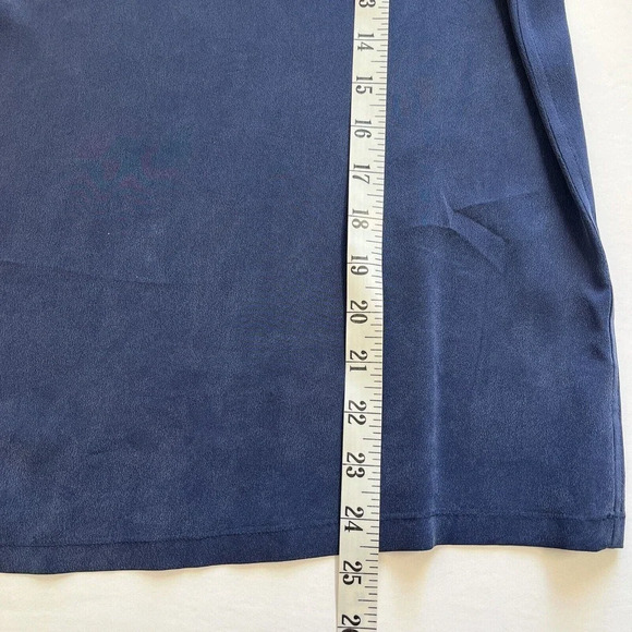 Equipment Liam Silk Blouse Top Blue Python Snake Print Long Sleeve Womens XS - Picture 8 of 8